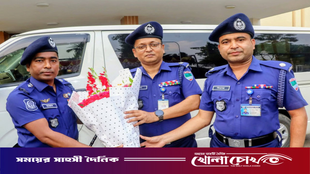 মাগুরায় নবাগত পুলিশ সুপারের দায়িত্ব গ্রহণ