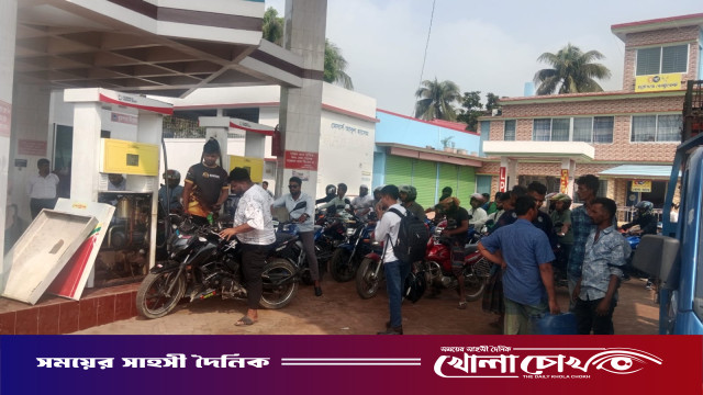 কালকিনিতে অকটেন সংকট, বিপাকে চালকরা