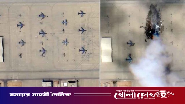 মার্কিন ঘাঁটিতে ইরানের ক্ষেপণাস্ত্র হামলা