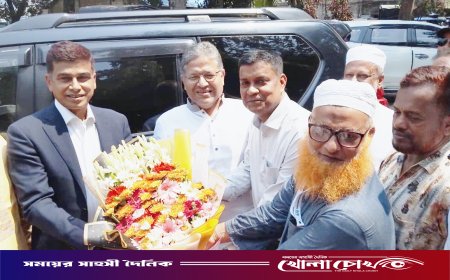 ফরিদপুরে পানি উন্নয়ন বোর্ড পরিদর্শন করলেন পানিসম্পদ প্রতিমন্ত্রী ফরহাদ হোসেন আজাদ