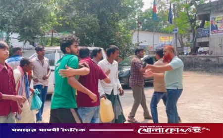 ‎তেল পাচারের ভিডিও করায় সদরপুর থানা চত্বরে সাংবাদিকদের ওপর হা'ম'লা