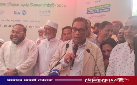 টিকার কোনো ঘাটতি হবে না, শিশুরা থাকবে নিরাপদ: স্বাস্থ্য প্রতিমন্ত্রী