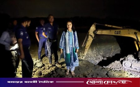 সদরপুরে অবৈধভাবে মাটি কাটার দায়ে ৫০ হাজার টাকা জরিমানা