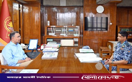 প্রধানমন্ত্রীর সঙ্গে বিমানবাহিনী প্রধানের সৌজন্য সাক্ষাৎ