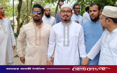 সদরপুরে ডাকসু নেতা জসিমের বৌভাতে ডাকসু ভিপি সাদিক কায়েম