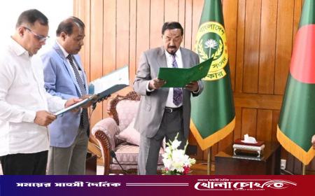 বগুড়া ও শেরপুরের উপনির্বাচনে বিজয়ী দুই এমপির শপথ গ্রহণ