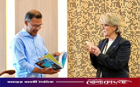 প্রধানমন্ত্রী তারেক রহমানের সঙ্গে টেলিনর সিইওর সাক্ষাৎ