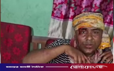 সালথায় গভীর রাতে আসামির স্ত্রীর ঘরে এএসআই: গণপিটুনি দিয়ে পুলিশে সোপর্দ করল জনতা