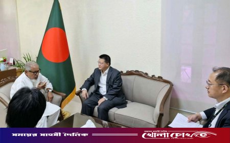 প্রধানমন্ত্রীর কৃষি উপদেষ্টার সঙ্গে চীনা রাষ্ট্রদূতের সাক্ষাৎ