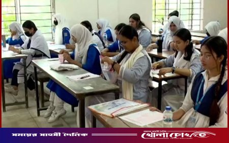 সারাদেশের মত দৌলতপুরে অনুষ্ঠিত হয়েছে এসএসসি ও সমমানের পরীক্ষা- ২০২৬