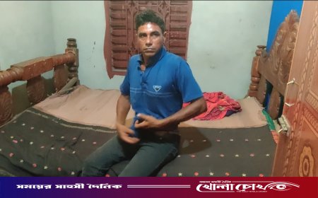 সালথায় গৃহবধূর ঘরে অনধিকার প্রবেশ, যুবককে আটক করে স্থানীয়রা