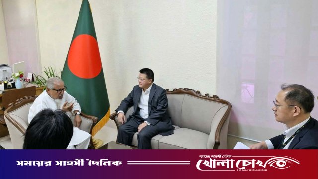 প্রধানমন্ত্রীর কৃষি উপদেষ্টার সঙ্গে চীনা রাষ্ট্রদূতের সাক্ষাৎ