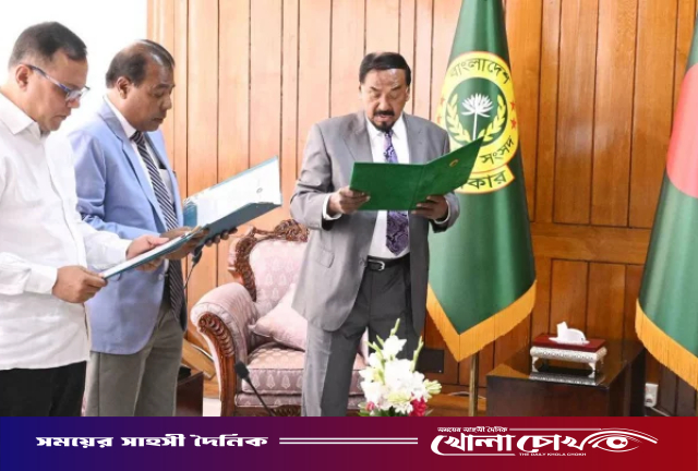 বগুড়া ও শেরপুরের উপনির্বাচনে বিজয়ী দুই এমপির শপথ গ্রহণ