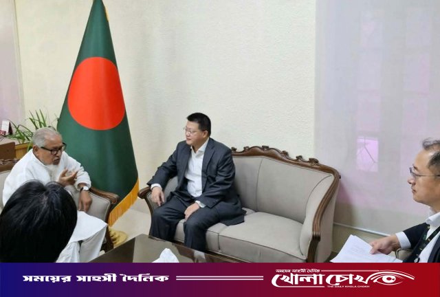 প্রধানমন্ত্রীর কৃষি উপদেষ্টার সঙ্গে চীনা রাষ্ট্রদূতের সাক্ষাৎ