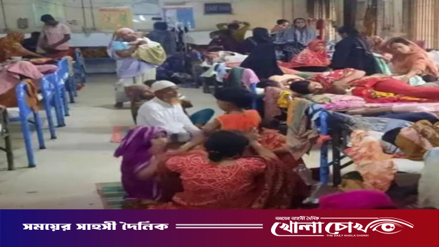 ব্রাহ্মণবাড়িয়া জেনারেল হাসপাতালে শিশু রোগী ধারণ ক্ষমতার বাহিরে