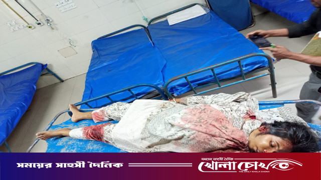 বাখুন্ডা ব্রিজের সামনে মোটরসাইকেল দুর্ঘটনায় স্ত্রী নিহত, স্বামী আহত