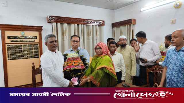 ফরিদপুর জেলা পরিষদের প্রশাসক হিসেবে প্রথম কর্মদিবস পালন করলেন আফজাল হোসেন খান পলাশ
