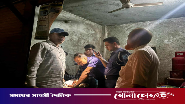 ক্রেতা সেজে অভিযানে ওসি, অবৈধ তেল মজুদে ব্যবসায়ীকে জরিমানা