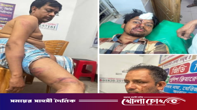 মাটি কাটায় প্রতিবাদ করায় বিএনপি নেতার ওপর হামলা, থানায় মামলা