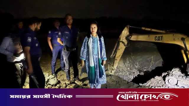 সদরপুরে অবৈধভাবে মাটি কাটার দায়ে ৫০ হাজার টাকা জরিমানা
