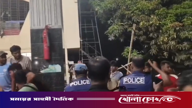 শ্রীনগরে ফিলিং স্টেশনে বোতলে অকটেন নিয়ে পুলিশ ও র‍্যাবের সামনেই সংঘর্ষ, আহত ৩