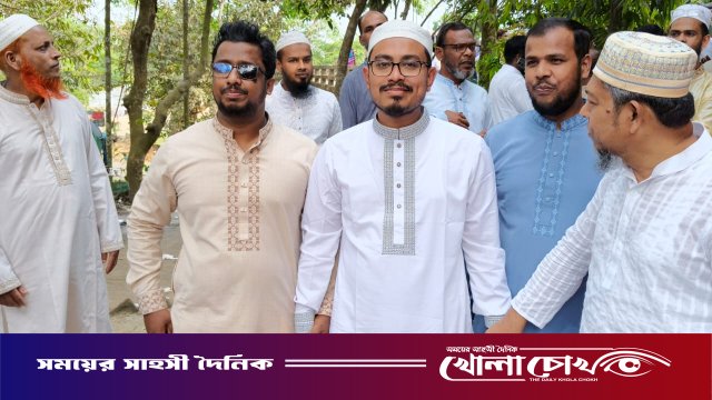 সদরপুরে ডাকসু নেতা জসিমের বৌভাতে ডাকসু ভিপি সাদিক কায়েম