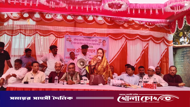 ফরিদপুরে বান্ধব পল্লীতে দুটি সাততলা ভবন নির্মাণকাজের উদ্বোধন করলেন এমপি নায়াব ইউসুফ