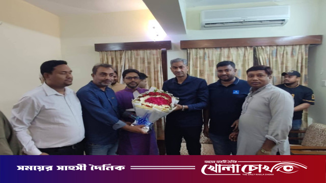 ফরিদপুরে নদী গবেষণা ইনস্টিটিউটে পানি সম্পদ মন্ত্রীর যাত্রাবিরতি, যুবদলের সৌজন্য সাক্ষাৎ