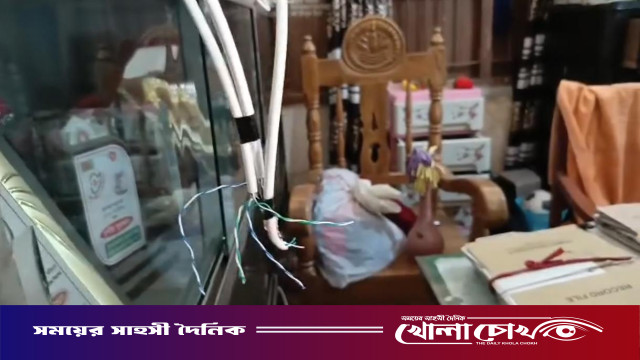 কাপ্তাইয়ে নববর্ষের ছুটিতে বিএফআইডিসি সরকারি প্রাথমিক বিদ্যালয়ে দুর্ধর্ষ চুরি: সিসি ক্যামেরাসহ মালামাল লুট