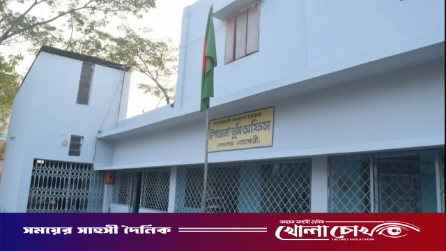 বেগমগঞ্জে ভূমি অফিসের অ্যাপসে ৪৮ টি মৌজার খোঁজ নেই, জনগনের চরম ভোগান্তি