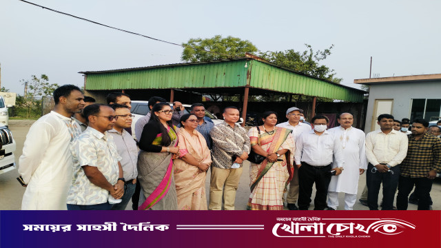 ফরিদপুরে পৌর বর্জ্য প্রক্রিয়াকরণ এলাকা পরিদর্শন করলেন বিএনপি চেয়ারপার্সনের উপদেষ্টা ড. জিয়াউদ্দিন হায়দার