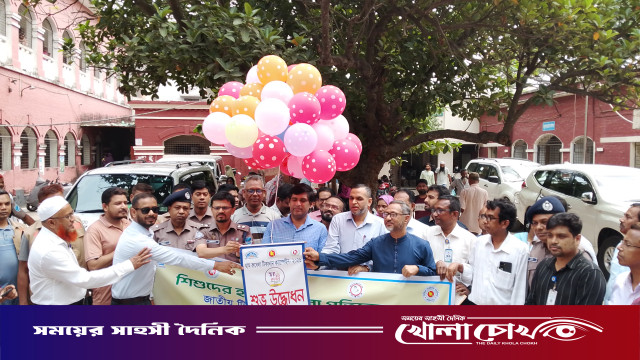 ফরিদপুরে হাম-রুবেলা টিকাদান ক্যাম্পেইনের উদ্বোধন