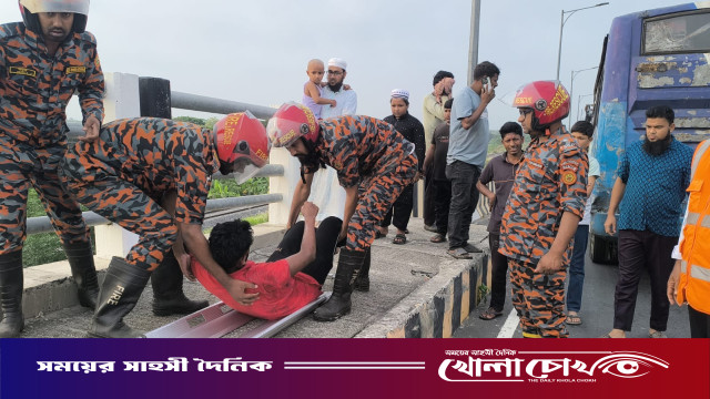 ঢাকা-মাওয়া এক্সপ্রেসওয়েতে পৃথক সড়ক দুর্ঘটনায় পথচারী নিহত, আহত-৫