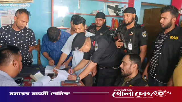 কাউখালীতে র‍্যাবের মোবাইল কোর্ট অভিযান : ৮৯০ লিটার ডিজেল জব্দ