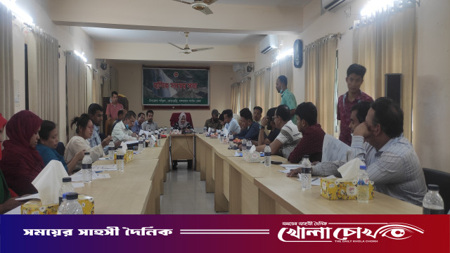 রোয়াংছড়িতে হাম-রুবেলা টিকাদান ক্যাম্পেইন সফল করতে মতবিনিময় সভা