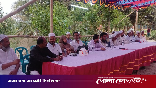 সিরাজদিখানে ইউপি চেয়ারম্যান প্রার্থী ইউসুফ শেখের উঠান বৈঠক অনুষ্ঠিত