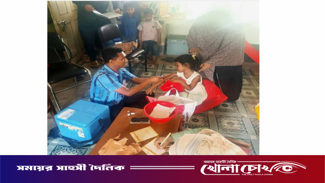 বেগমগঞ্জে পরিবহন শ্রমিককে দিয়ে শিশুদের হামের টিকা প্রদান: চরম মৃত্যুঝুঁকিতে শতাধিক শিশু
