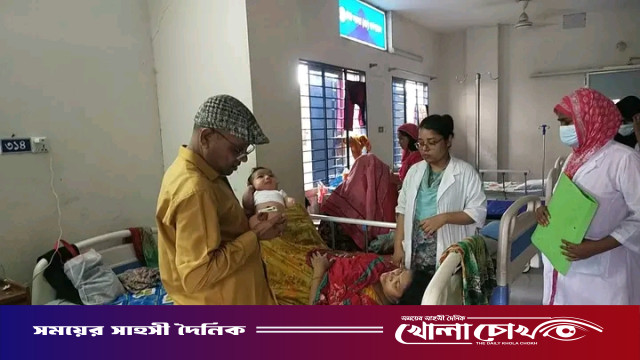 নেছারাবাদে বিকলাঙ্গ নবজাতক গ্রহণে পিতার অস্বীকৃতি : লালন পালন করতে চান মা