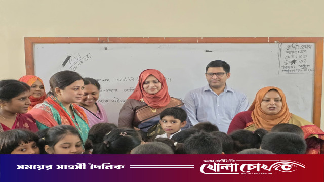 তারার মেলা স্কুলের উদ্যোগে ফরিদপুরে জেলা প্রশাসকের বিদায় সংবর্ধনা অনুষ্ঠিত