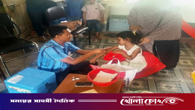 বেগমগঞ্জে শিশুকে হামের টিকা দেওয়ার অপরাধে সেই পরিবহন শ্রমিক বরখাস্ত