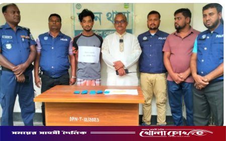 মদনে পুলিশের সাহসিক অভিযানে ৯০০ পিস ইয়াবাসহ কুখ্যাত মাদক সম্রাট গ্রেফতার