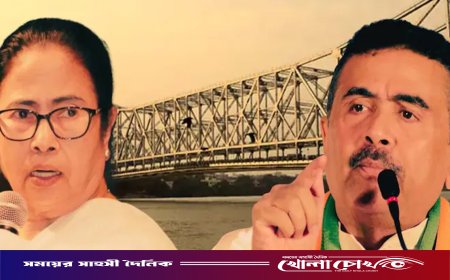 পশ্চিমবঙ্গে বিজেপির ঐতিহাসিক জয়: ধরাশায়ী তৃণমূল, নিজের আসনেই হারলেন মমতা