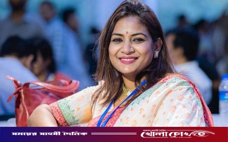 ঢাকা দক্ষিণ সিটির মেয়র পদে লড়ার ঘোষণা দিলেন নীলা ইসরাফিল