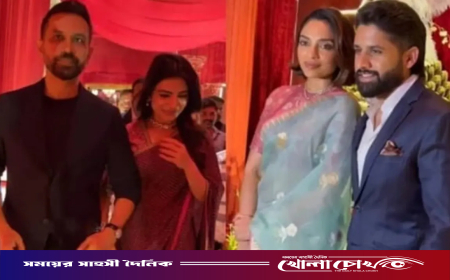 বিচ্ছেদের দীর্ঘ বিরতির পর একই ছাদের নিচে সামান্থা-নাগা