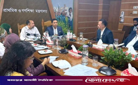 সরকারি প্রাথমিকের শিক্ষার্থীদের জন্য সুখবর: দ্রুতই মিলবে বিনা মূল্যে ব্যাগ, জুতা ও পোশাক