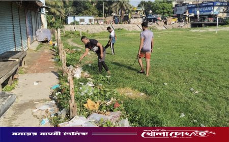 অযত্ন-অবহেলায় ভাগাড়ে পরিণত সদরপুর স্টেডিয়াম: অস্তিত্ব সংকটে স্থানীয় ক্রীড়াঙ্গন