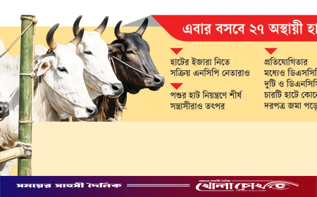 ঢাকার পশুর হাটে ইজারা যুদ্ধের নতুন সমীকরণ: মুখোমুখি বিএনপি ও জামায়াত