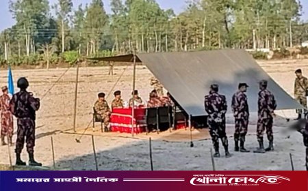 অবৈধ অনুপ্রবেশ ও চোরাচালান রোধে কুড়িগ্রাম সীমান্তে বিজিবির সর্বোচ্চ সতর্কতা
