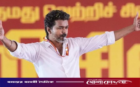 তামিলনাড়ুতে নতুন যুগের সূচনা: আজ মুখ্যমন্ত্রী হিসেবে ‘থালাপতি’ বিজয়ের ঐতিহাসিক শপথ