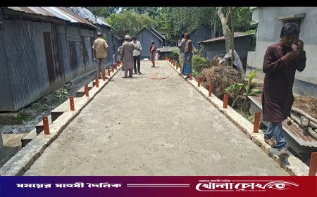 ভাঙ্গায় জমি নিয়ে বিরোধ: আদালতের ১৪৪ ধারা অমান্য করে কাজ চালানোর অভিযোগ, উত্তেজনা